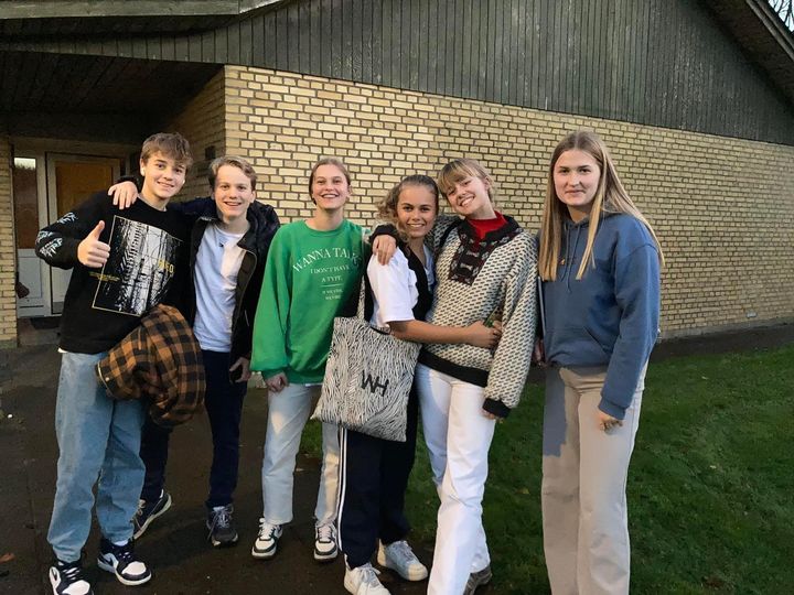 Elever fra Vandel Efterskole laver ressourcekortlægning i Vandel