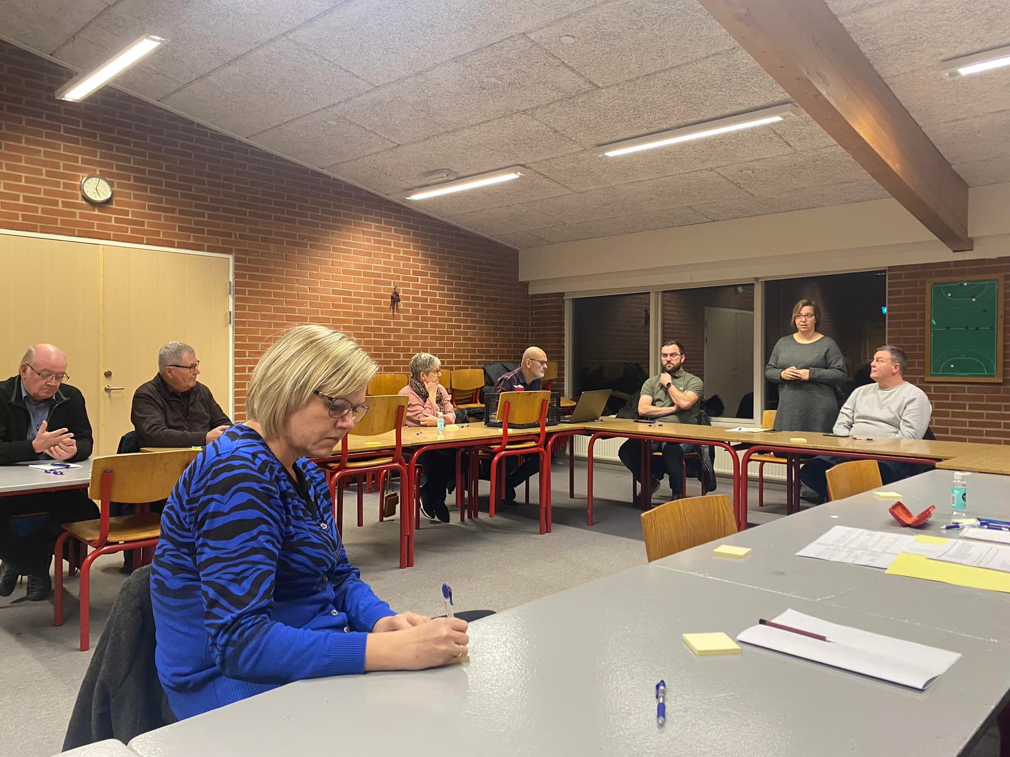 Billede fra workshop om affald