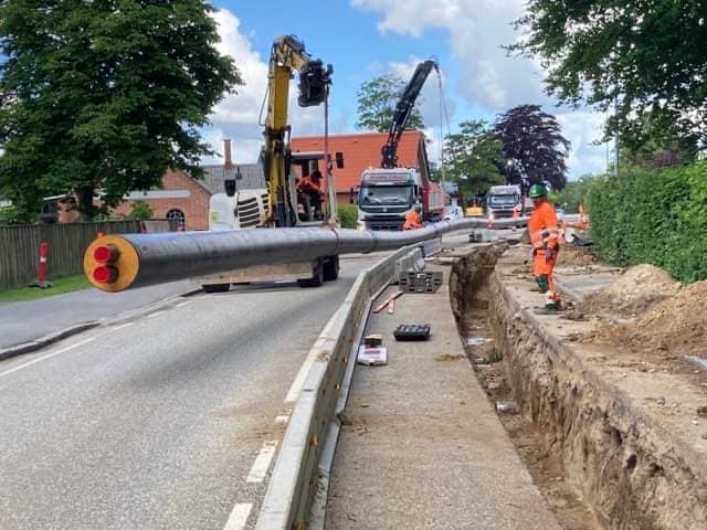 Fjernvarmen udrulles i Vandel